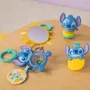 Bright Starts BRI0074451174733 Disney Baby Stitch Set de Regalo de Nacimiento con 4 Juguetes para Recién Nacidos, Sonajero, Mordedor y Juguetes Multisensoriales