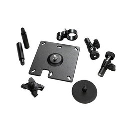 APC NBAC0301 Soporte de Montaje de Metal Negro para Monitor de Habitación NetBotz y Caja de Cámara, Repuesto de Montaje