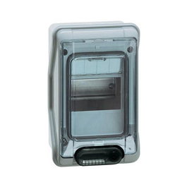 Legrand 601974 Plexo Distribuidor para zonas húmedas IP65 IK09 1 fila 4 módulos