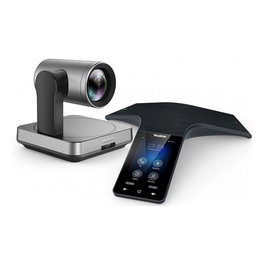 Yealink UVC84-BYOD-H00 Sistema de Videoconferencia en Grupo 4K Ultra HD con Cámara 12x Zoom Óptico, WiFi, Bluetooth, Micrófono Tripl