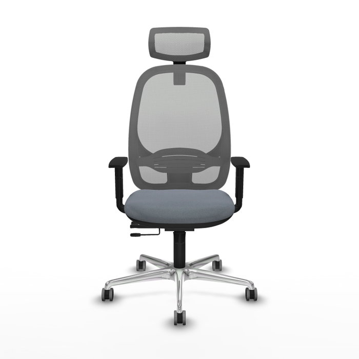 PIQUERAS Y CRESPO Silla de oficina Cilanco Gris con mecanismo Sincro/Traslack PIQUERAS Y CRESPO Silla de oficina Cilanco Gris con mecanismo Sincro/Traslack