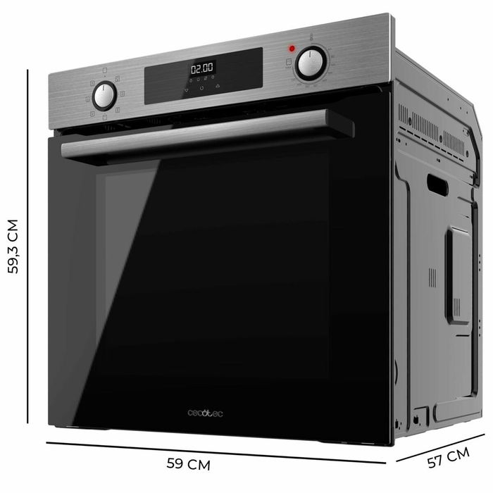 Horno Multifunción Cecotec Bolero Hexa M226000 Inox 2800 W 72 L