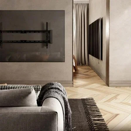 Aisens Soporte Pared Inclinable WT90T-237 para TV de 43-90" hasta 75kg Negro