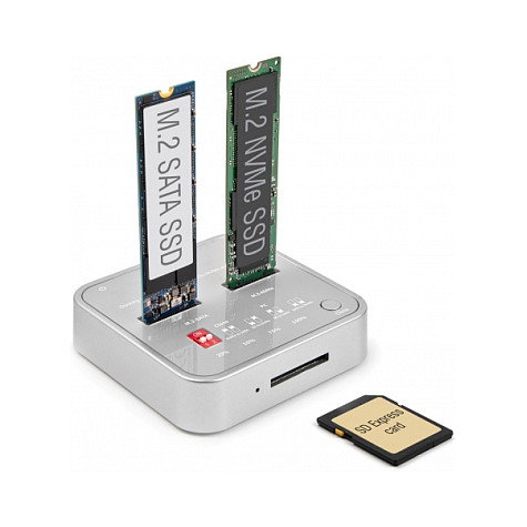 DeLOCK 64138 Docking Station para SSD M.2 y SD Express DeLOCK 64138 Docking Station para SSD M.2 y SD Express