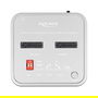 DeLOCK Docking Station SSD USB 3.2 para 2 M.2 NVMe SATA con Lector SD Express 7.1 y Función Clonación - Estación de Acoplamiento Plata