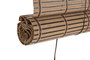 DKD Home Decor Estor Tropical 2 x 230 x 120 cm Bambú Marrón Oscuro