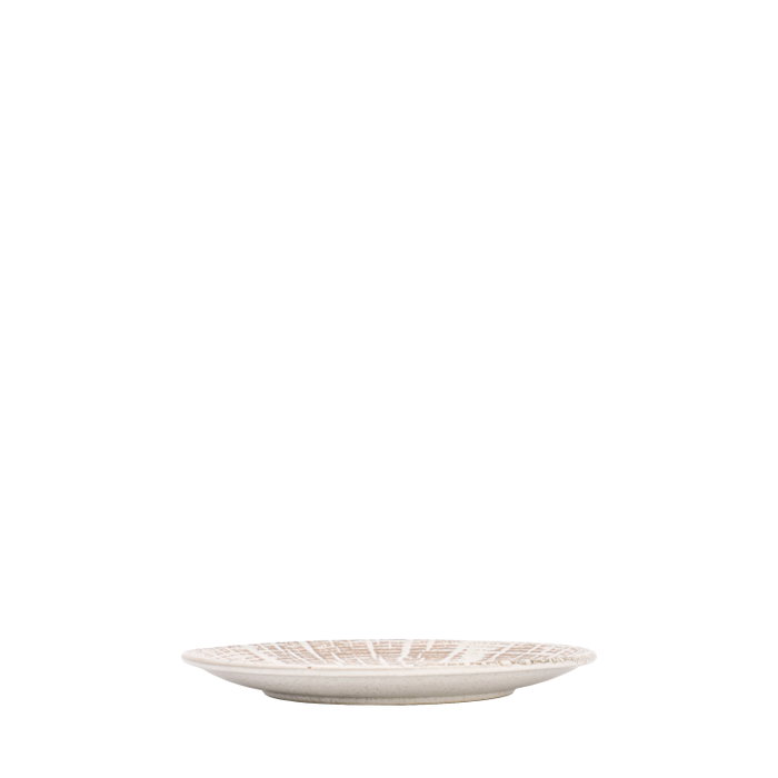 Summa Forest Blanco Plato Llano Coupe de Gres, 17 cm (Set de 6)
