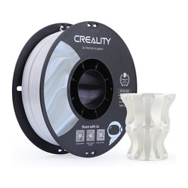 Creality CR-Silk PLA Filamento para Impresora 3D Blanco, 1 kg, 1.75 mm, 3301120004