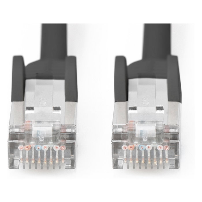 Digitus Cable de conexión patch CAT6 S/FTP 2xRJ45 3.0m negro LSZH