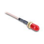 DeLOCK 60912 Cubierta antipolvo para SMA hembra, 10 unidades, Rojo