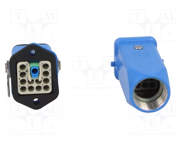 HARTING Han® Ex Conector HDC Macho + Hembra 12+PE