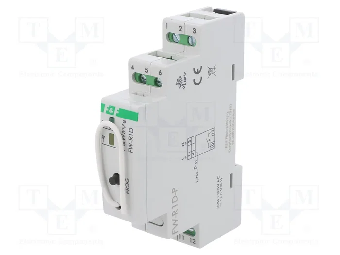 F&F FW-R1D-P Transmisor F&Wave para raíl DIN F&F FW-R1D-P Transmisor F&Wave para raíl DIN