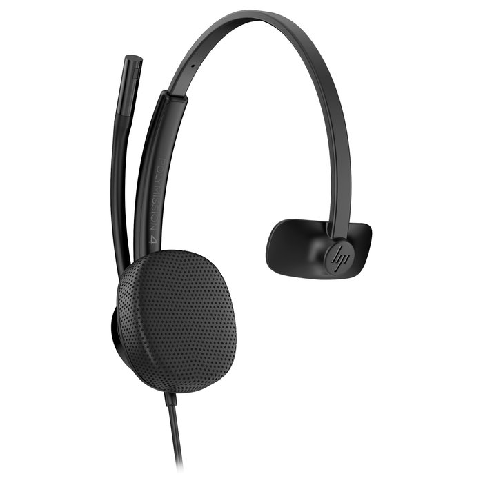 HP Poly Mission 415 Auriculares Monoaurales con Cancelación de Ruido USB