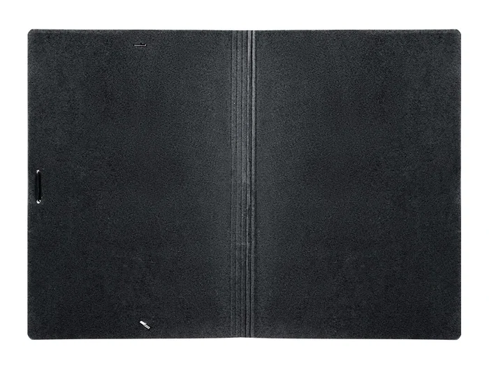 Liderpapel Carpeta de Planos N 12 A3 Cartón Gofrado Negro