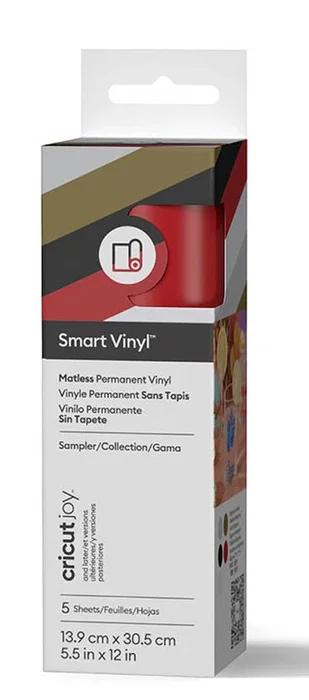 Cricut Smart Vinyl Permanent Joy Mat Elegance Multicolor 5 Unidades Cricut Smart Vinyl Permanent Joy Mat Elegance Multicolor 5 Unidades