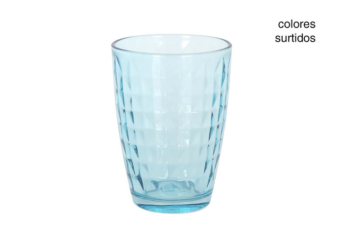 LAV Vaso Artemis 415 cc, 8.6x8.6x12 cm, Colores (24 Unidades)