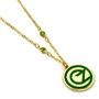 THE CARAT SHOP Colgante Oz Wicked con detalles verdes y dorados