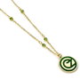 THE CARAT SHOP Colgante Oz Wicked con detalles verdes y dorados