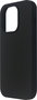 eSTUFF Funda Infinita Riga para iPhone 14 Pro - Silicona Negra con 93% Material Reciclado, Protección contra Caídas