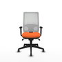 PIQUERAS Y CRESPO Silla de oficina Horna Naranja y Blanco