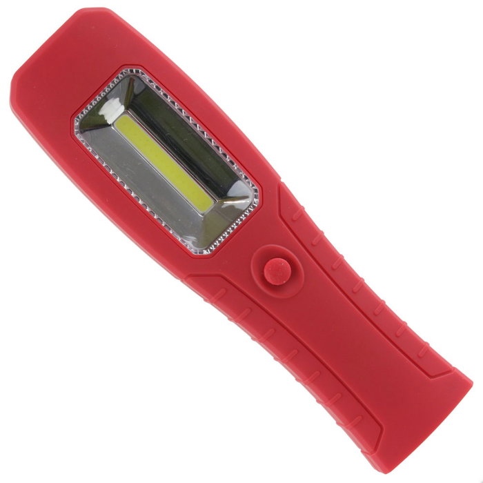 Je cherche une Idee Linterna Lámpara LED COB con Gancho e Imán, Colores Surtidos, 3,3x6x25,7 cm