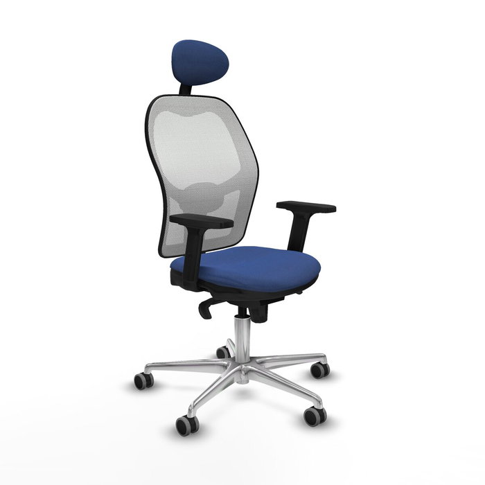 PIQUERAS Y CRESPO Silla de oficina Jorquera Azul Marino y Blanco PIQUERAS Y CRESPO Silla de oficina Jorquera Azul Marino y Blanco