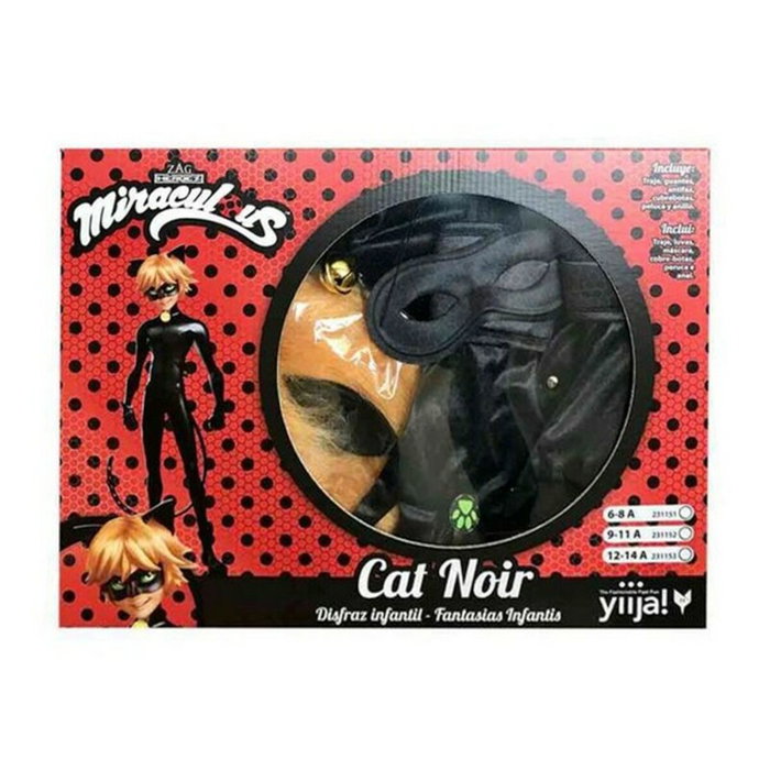 My Other Me Disfraz Cat Noir Talla 12-14 años My Other Me Disfraz Cat Noir Talla 12-14 años