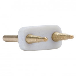 Pincho Conector para Tira LED SMD3528 220VAC Blanco 2 Pines