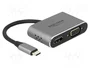DeLOCK 64074 Adaptador USB Type-C™ a HDMI, VGA, USB 3.2 y PD