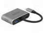 DeLOCK 64074 Adaptador USB Type-C™ a HDMI, VGA, USB 3.2 y PD