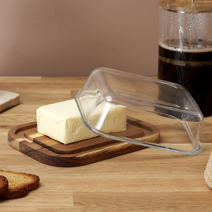 Home Deco Factory Mantequera Acacia Cocooning 19x14 cm