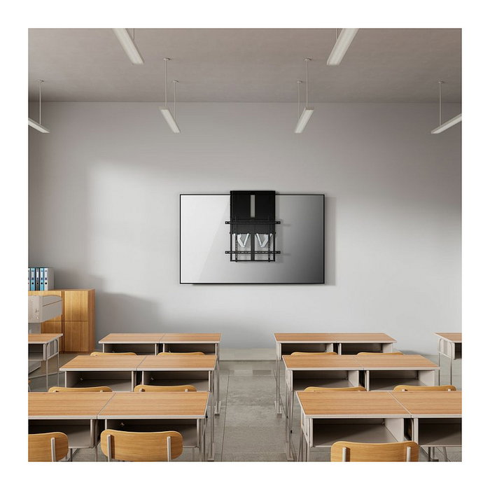 EQUIP 1TFT Up-Down 1Gelenk Soporte de Pared TV 60-100 Pulgadas, Movimiento Vertical, Capacidad 90 Kg, VESA 200x200 a 800x600, Negro EQUIP 1TFT Up-Down 1Gelenk Soporte de Pared TV 60-100 Pulgadas, Movimiento Vertical, Capacidad 90 Kg, VESA 200x200 a 800x600, Negro