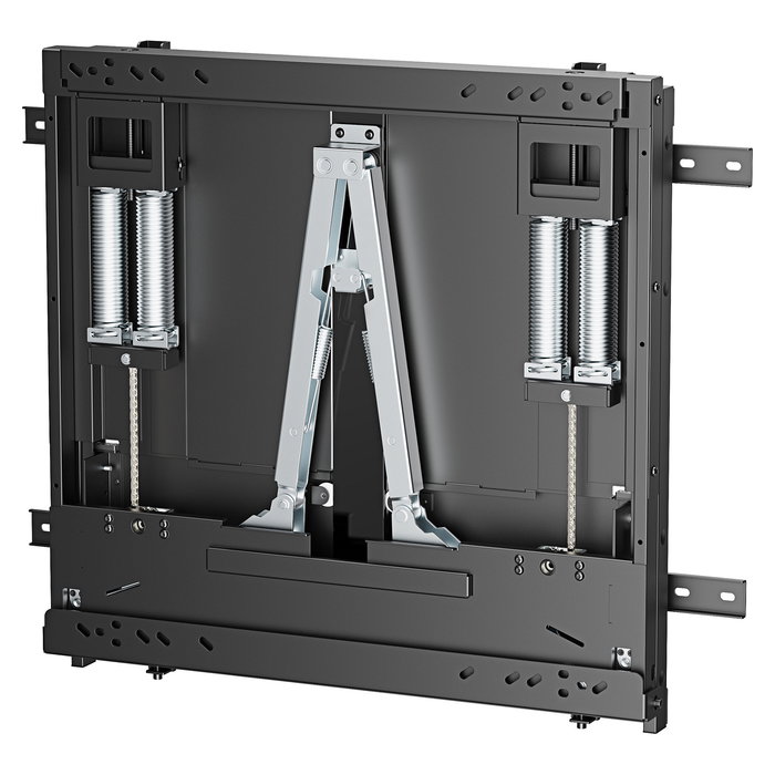 EQUIP 1TFT Up-Down 1Gelenk Soporte de Pared TV 60-100 Pulgadas, Movimiento Vertical, Capacidad 90 Kg, VESA 200x200 a 800x600, Negro EQUIP 1TFT Up-Down 1Gelenk Soporte de Pared TV 60-100 Pulgadas, Movimiento Vertical, Capacidad 90 Kg, VESA 200x200 a 800x600, Negro