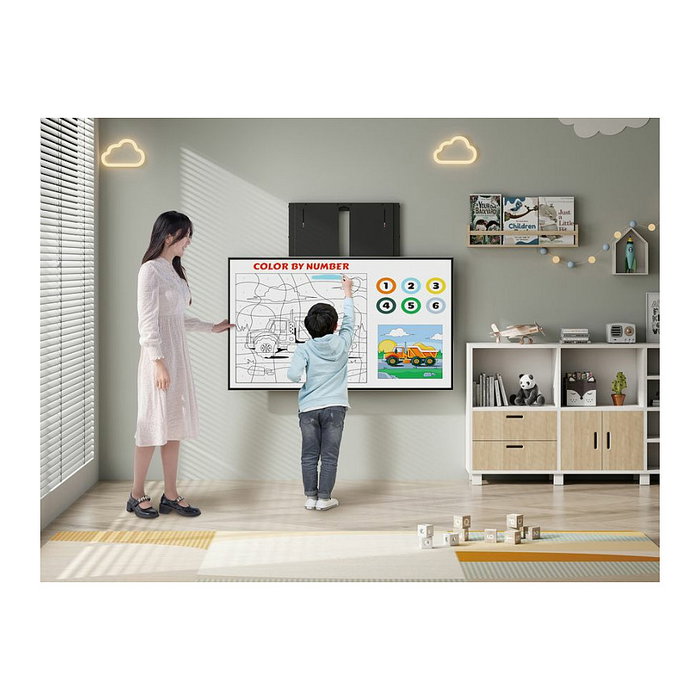 EQUIP 1TFT Up-Down 1Gelenk Soporte de Pared TV 60-100 Pulgadas, Movimiento Vertical, Capacidad 90 Kg, VESA 200x200 a 800x600, Negro EQUIP 1TFT Up-Down 1Gelenk Soporte de Pared TV 60-100 Pulgadas, Movimiento Vertical, Capacidad 90 Kg, VESA 200x200 a 800x600, Negro