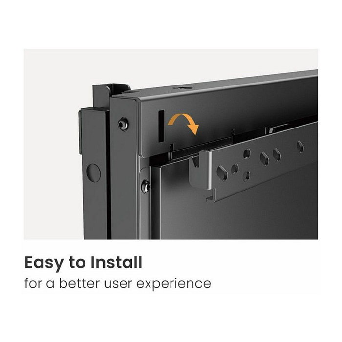 EQUIP 1TFT Up-Down 1Gelenk Soporte de Pared TV 60-100 Pulgadas, Movimiento Vertical, Capacidad 90 Kg, VESA 200x200 a 800x600, Negro EQUIP 1TFT Up-Down 1Gelenk Soporte de Pared TV 60-100 Pulgadas, Movimiento Vertical, Capacidad 90 Kg, VESA 200x200 a 800x600, Negro