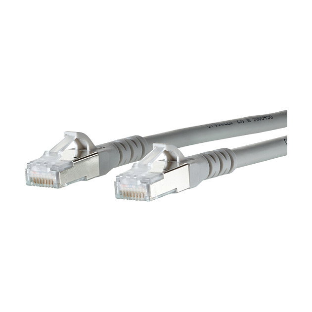 METZ CONNECT Patchkabel Cat.6A AWG 26 gris 15m METZ CONNECT Patchkabel Cat.6A AWG 26 gris 15m