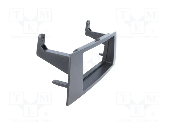 ACV Bastidor de montaje de radio para BMW 1 DIN, negro