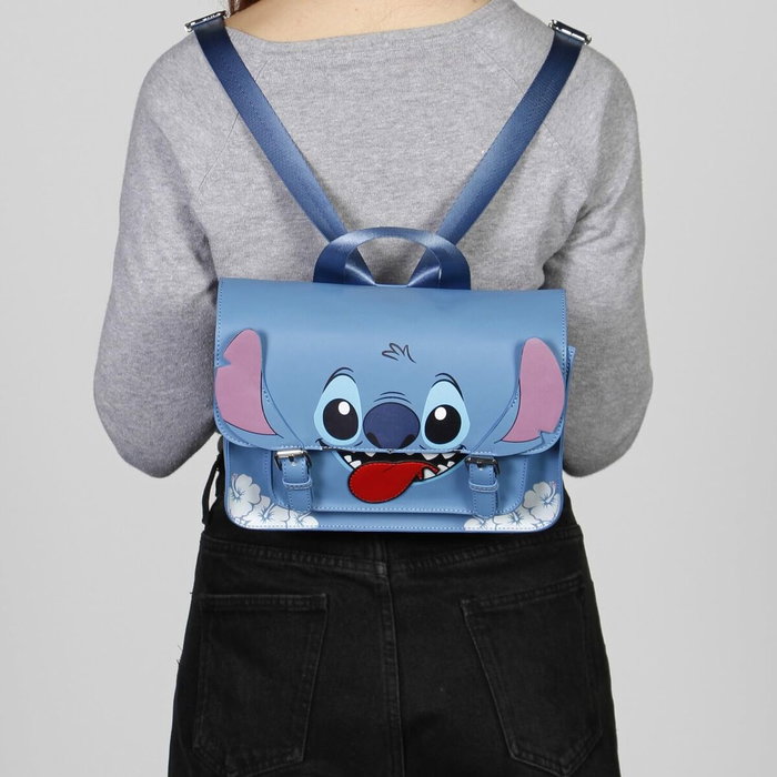Karactermania Bolso-Mochila Satchel Lilo & Stitch Tongue Azul