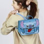 Karactermania Bolso-Mochila Satchel Lilo & Stitch Tongue Azul