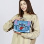 Karactermania Bolso-Mochila Satchel Lilo & Stitch Tongue Azul