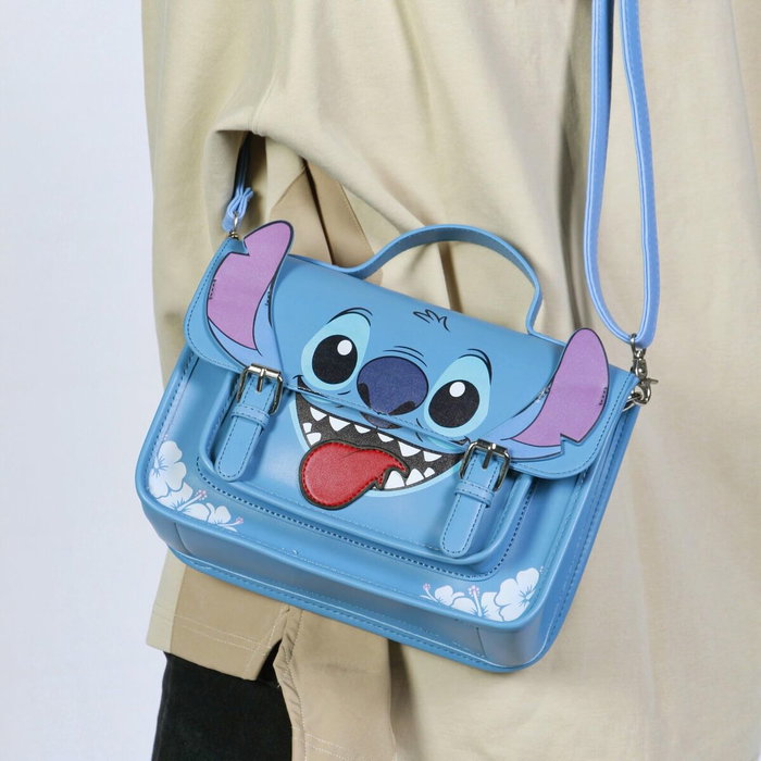 Karactermania Bolso-Mochila Satchel Lilo & Stitch Tongue Azul