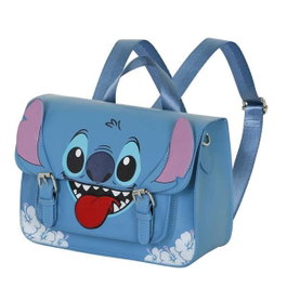 Karactermania Bolso-Mochila Satchel Lilo & Stitch Tongue Azul