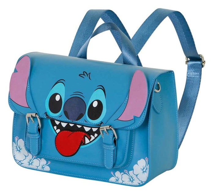 Karactermania Bolso-Mochila Satchel Lilo & Stitch Tongue Azul