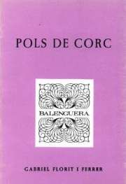 Pols de corc, Gabriel Florit - MOLL EDITORIAL
