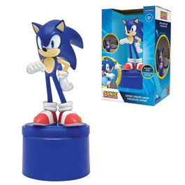 Lexibook Luz nocturna de bolsillo Sonic con diseño 3D de 13 cm
