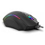 INCA Gaming Ratón para Juegos IMG-351 Ergonómico para Diestros, 12800 DPI, 12 Botones Programables, Iluminación RGB, Cable USB 1.8m, Negro
