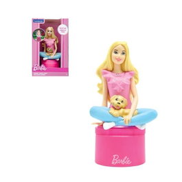 Lexibook Luz nocturna de bolsillo Barbie con diseño 3D y cambio de color