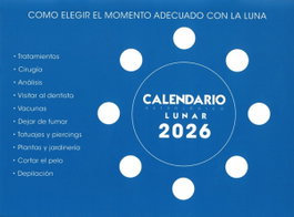 SERRANO Calendario Lunar 2026 con tapa dura