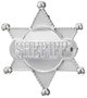 My Other Me Estrella de sheriff de PVC 8 cm para niños