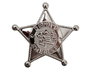 My Other Me Estrella de sheriff de PVC 8 cm para niños